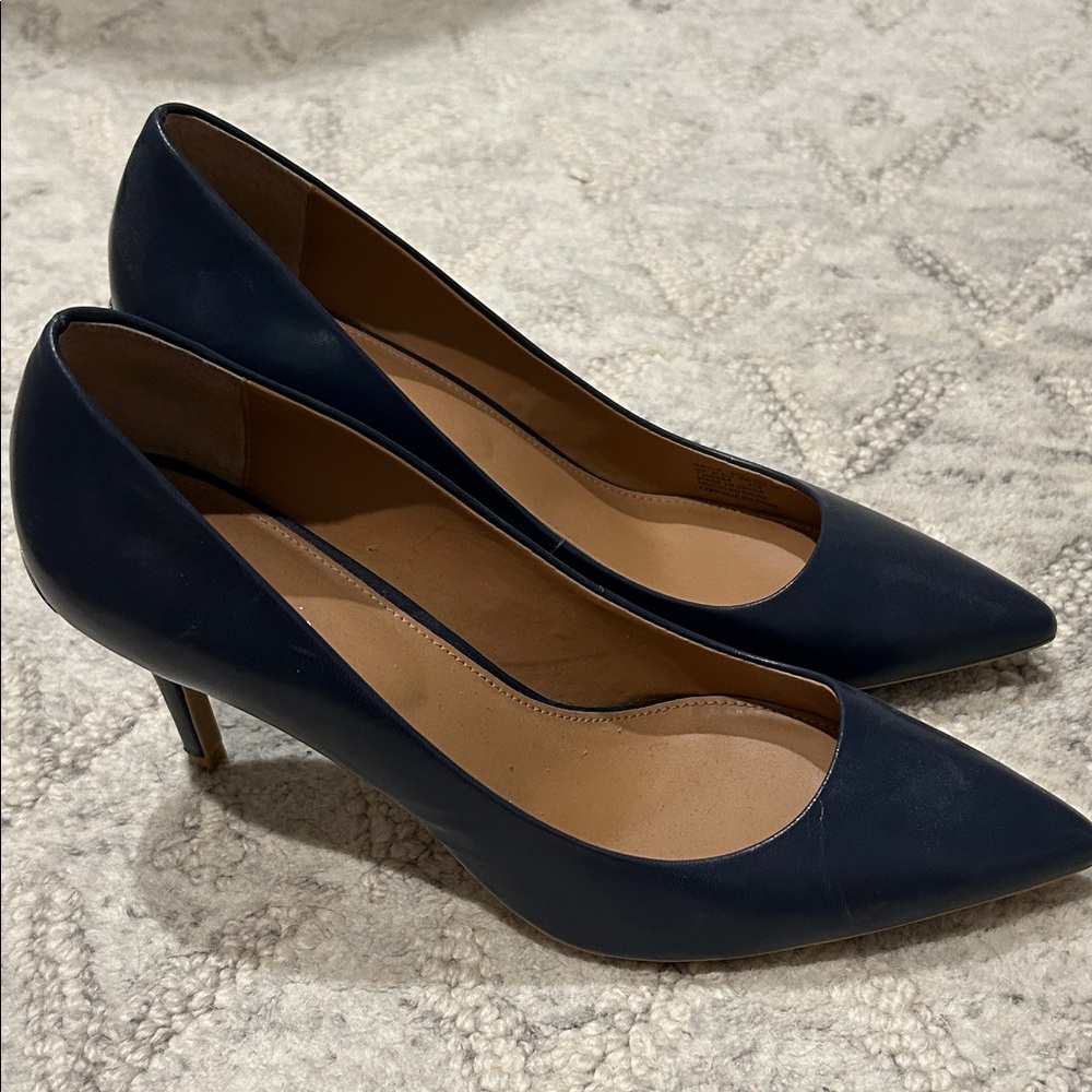Calvin Klein Dark Blue Women's Heels